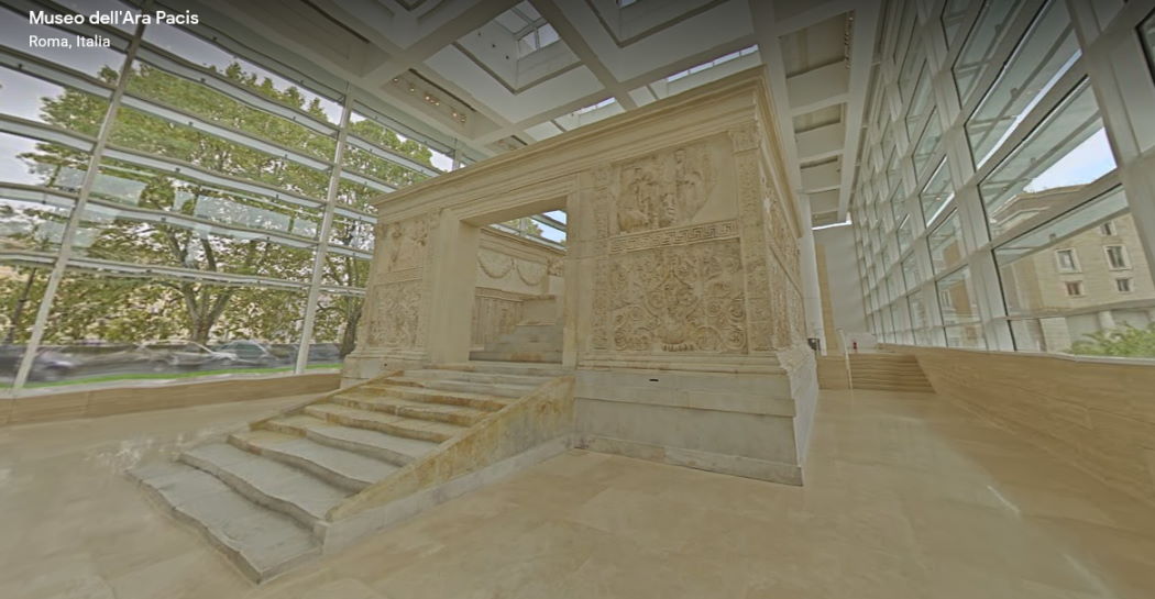 Il Museo dell'Ara Pacis si racconta grazie alla tecnologia del Google Arts & Culture